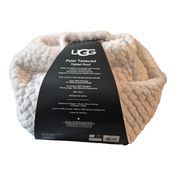 Ugg Polar Textured Tablet/kindle pouf New - Picture 3 of 8